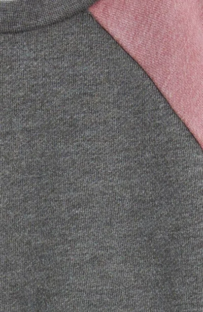 Splendid Raglan Sleeve Sweatshirt & Cargo Pants Set In Gray