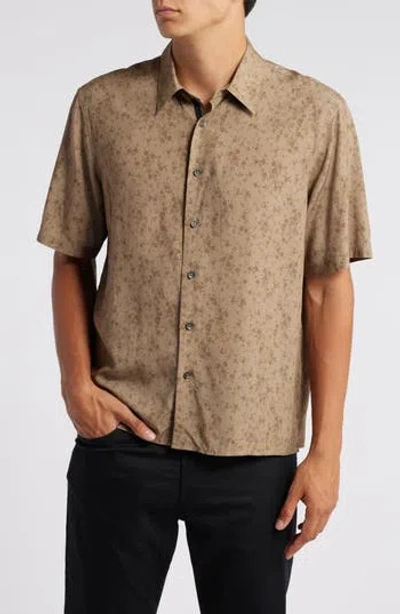 Rag & Bone Dalton Floral Short Sleeve Button-up Shirt