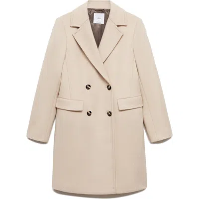 Mango Double Breasted Longline Coat