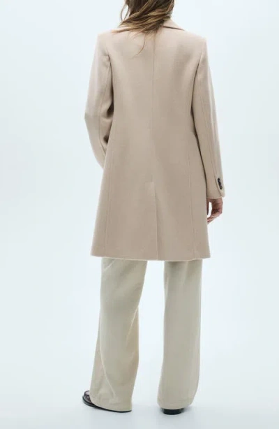 Mango Double Breasted Longline Coat