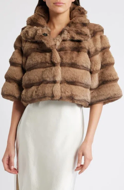 Et Ochs Faux Fur Bolero Jacket