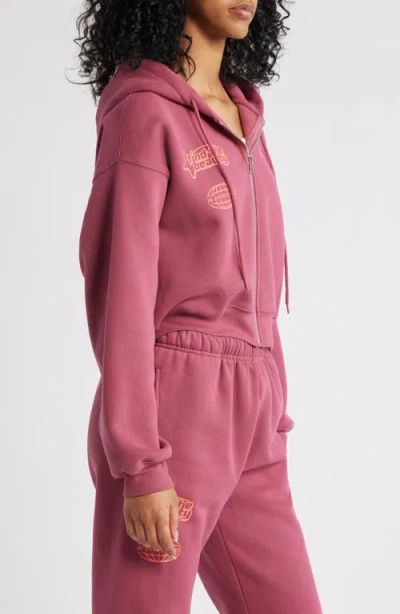 The Mayfair Group Find The Beauty Graphic Zip-up Hoodie