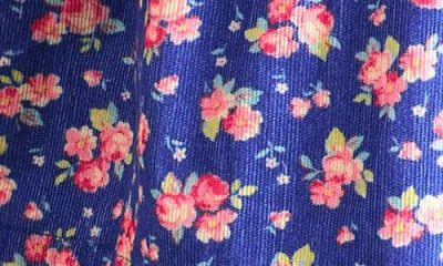 Mini Boden Cord Appliqué Dressbluejay Weather Girls Boden In Blue