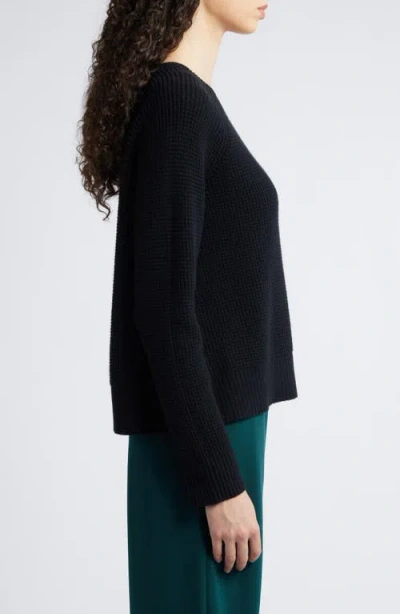 Eileen Fisher Raglan Sleeve Crewneck Sweater