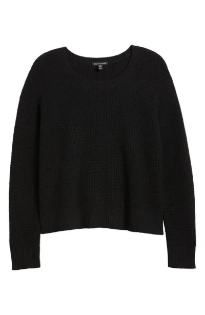 Eileen Fisher Raglan Sleeve Crewneck Sweater