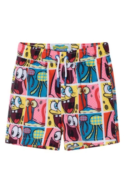 Andy & Evan X Spongebob Squarepants™ Two-piece Rashguard Swimsuit In Multi