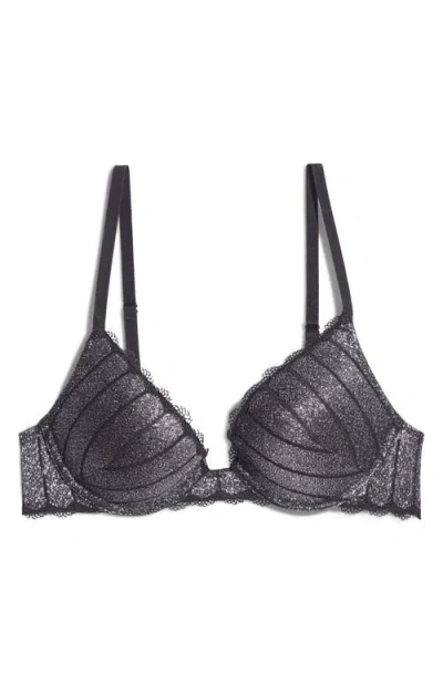 Etam Illusion Metallic Underwire Bra