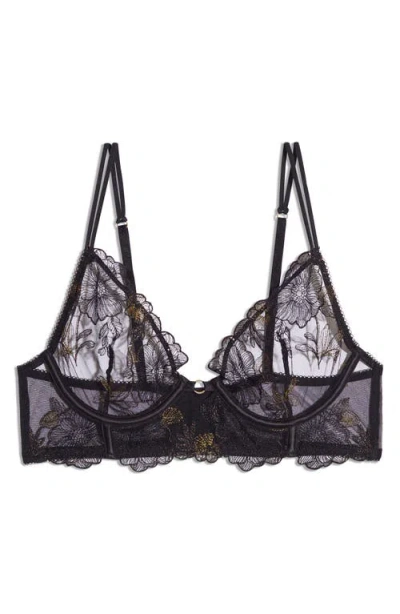 Etam Foudre Embroidered Underwire Bra