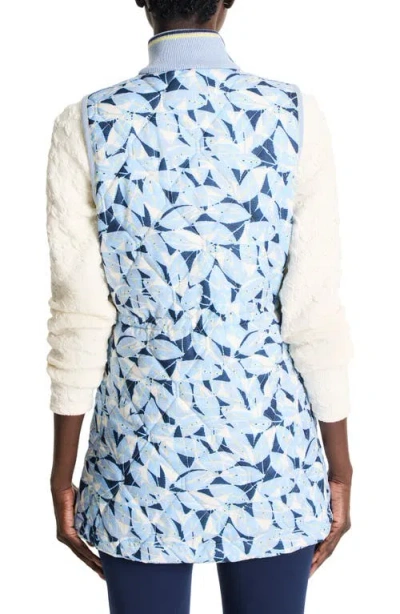 Nz Active By Nic+zoe Winter Floral Reversible Puffer Vest