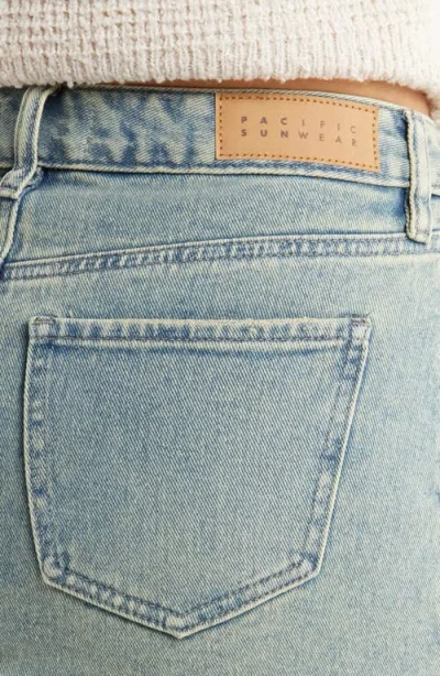 Pacsun Mid Rise Denim Miniskirt