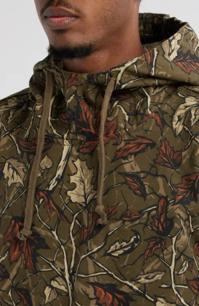 Service Works Real Tree Print Hooded Cotton Canvas Smock
