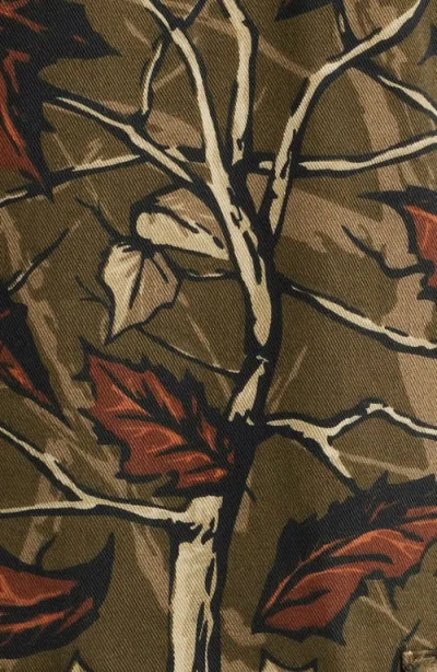 Service Works Real Tree Print Hooded Cotton Canvas Smock