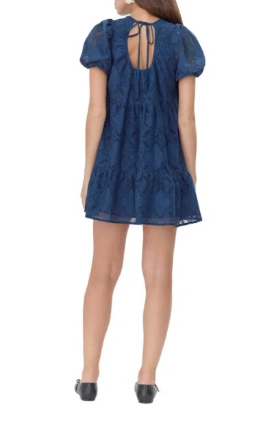 Adelyn Rae Bessie Tiered Lace Minidress