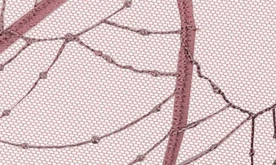 Hunkemoller Hunkemöller Ruby Embellished Embroidered Mesh Underwire Bra