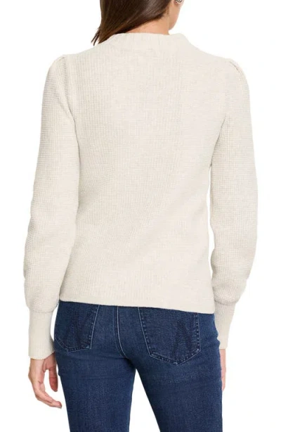 Nic + Zoe Nic+zoe Waffle Stitch Crewneck Sweater