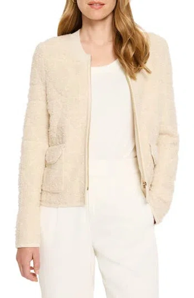 Nic + Zoe Nic+zoe Front Zip High Pile Fleece Jacket