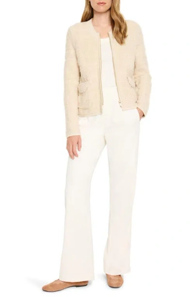 Nic + Zoe Nic+zoe Front Zip High Pile Fleece Jacket