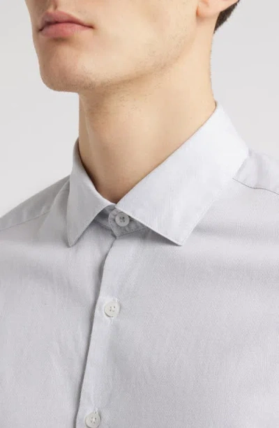 Robert Barakett Theodore Cotton Herringbone Button-up Shirt