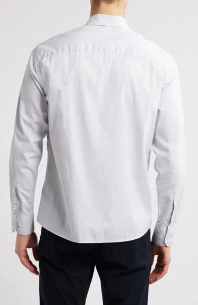 Robert Barakett Theodore Cotton Herringbone Button-up Shirt