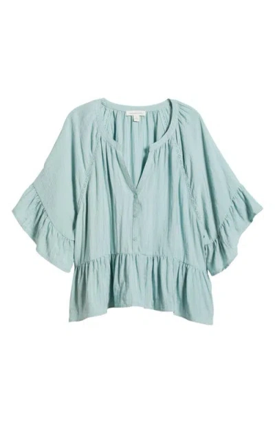 Treasure & Bond Ruffle Peplum Top