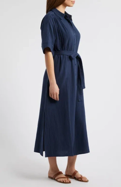 Caslon ® Belted Maxi Shirtdress