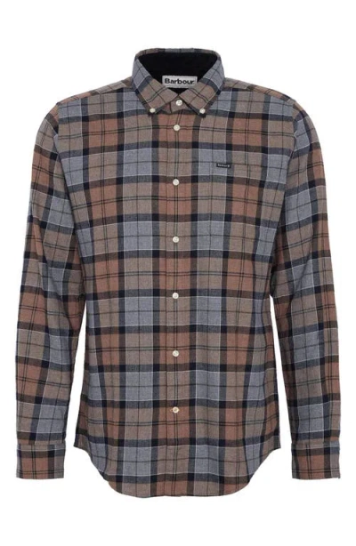 Barbour Rasay Tailored Fit Plaid Flannel Button-down Shirt