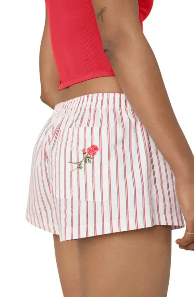 Florence By Mills Easy Cheeky Stripe Boxer Shorts