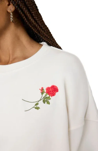 Florence By Mills Cozy Crush Forever Embroidered Oversize Sweatshirt