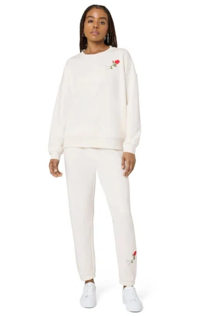Florence By Mills Cozy Crush Forever Embroidered Oversize Sweatshirt