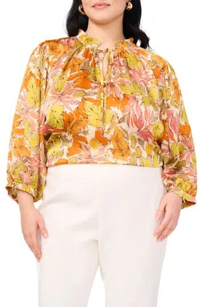 Vince Camuto Raglan Sleeve Peasant Top