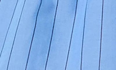 Noisy May Freja Pinstripe Cotton Miniskirt
