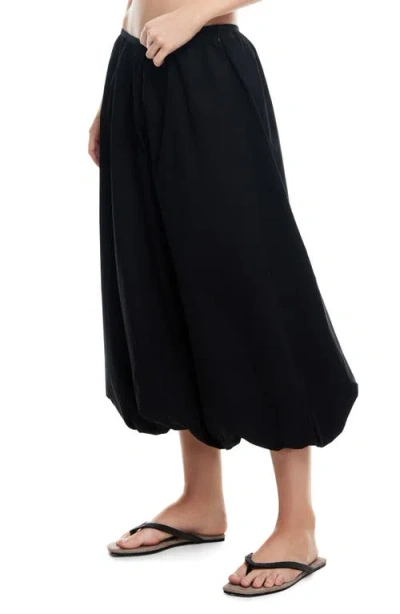 Lioness Intuition Low Rise Bubble Hem Midi Skirt