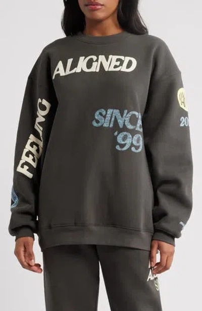 The Mayfair Group The Alignment Tour Oversize Fleece Graphic Sweatshirt