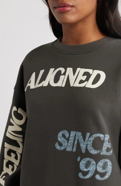 The Mayfair Group The Alignment Tour Oversize Fleece Graphic Sweatshirt