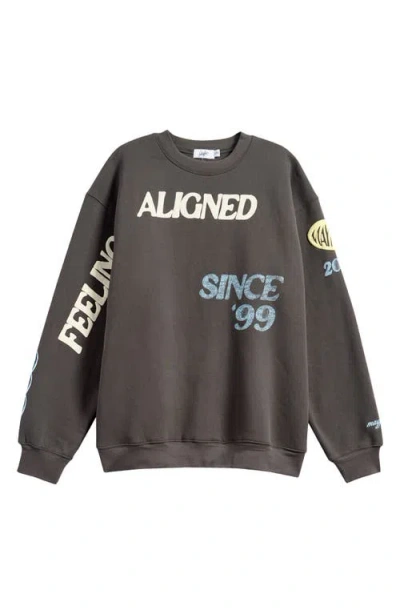 The Mayfair Group The Alignment Tour Oversize Fleece Graphic Sweatshirt