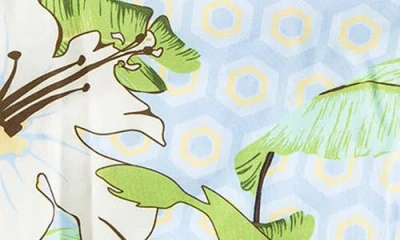 Shade Critters Hibiscus Swim Trunks In Green