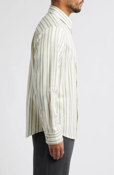 Nn07 Colby 5332 Stripe Organic Cotton Button-up Shirt