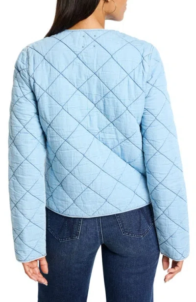 Nic + Zoe Quilted Denim Jacket