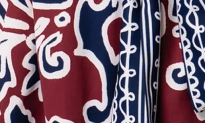 Ciebon Arya Print Tie Waist Dress