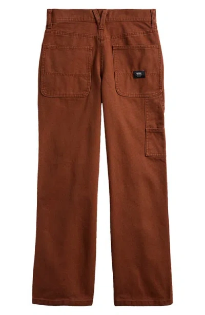 Vans Kids' Drill Chore Carpenter Pants In Brown