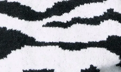 Nasty Gal Zebra Oversize Sweater