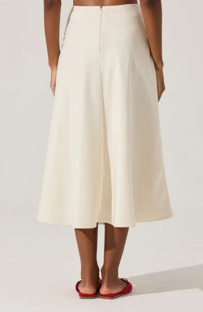 Astr The Label Flared Midi Skirt