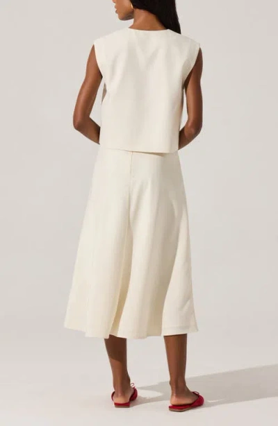 Astr The Label Flared Midi Skirt
