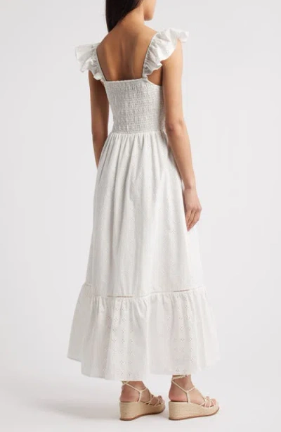 Lost + Wander La Luna Smocked Maxi Dress