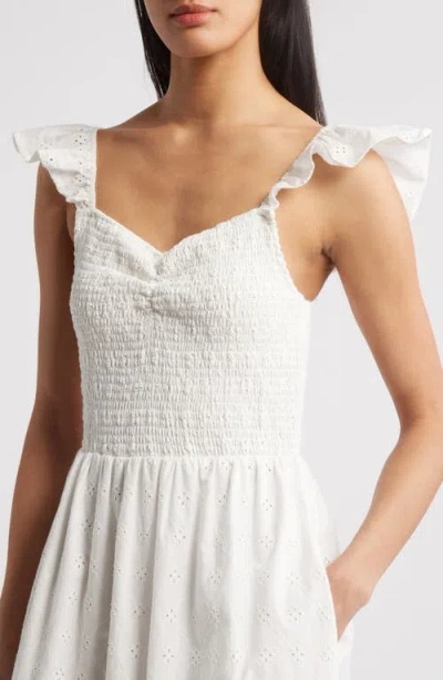 Lost + Wander La Luna Smocked Maxi Dress