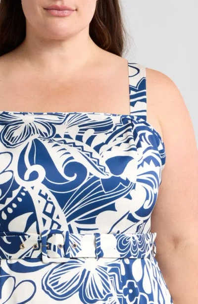 Ciebon Nenette Floral Print Sleeveless Maxi Dress
