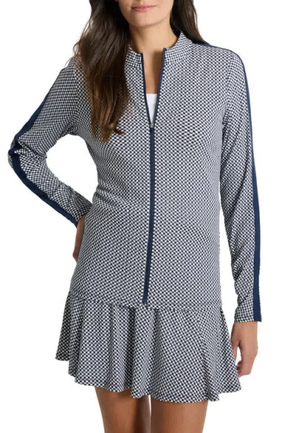 Nz Active By Nic+zoe Easy Gingham Jacket
