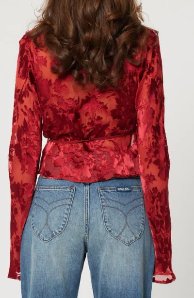 Rolla's Rodeo Blouse Burnout