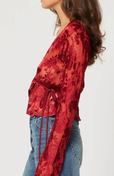 Rolla's Rodeo Blouse Burnout