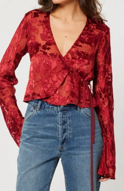 Rolla's Rodeo Blouse Burnout